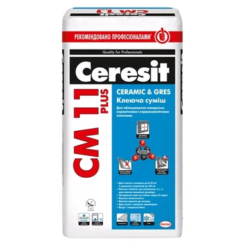 Клей для плитки Ceresit СМ11 Plus (25кг)