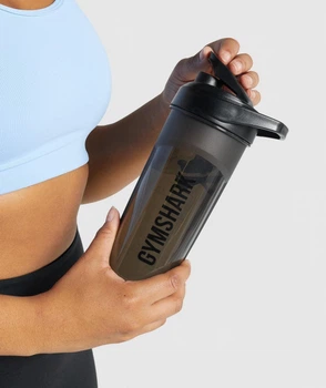 Бутылка для воды Gymshark 195473 unisex черная
