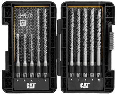 Zestaw wierteł do betonu CAT SDS Plus 5 - 12 mm DA03901 (6943475890537)