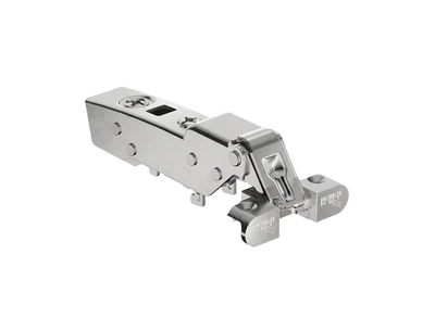 Петля Hettich Sensys 8638і полунакладная с доводчиком для алюминиевых фасадов 19 мм, угол открывания 95 градусов никель (9072525)