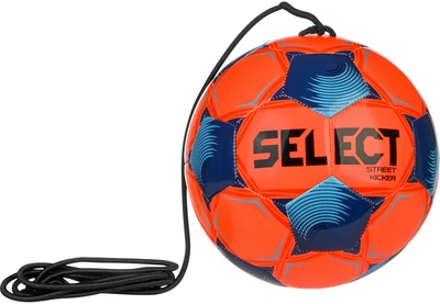 Мяч футбольный Select Street Kicker v26 004 №4 Оранжево-синий (5703543461462)