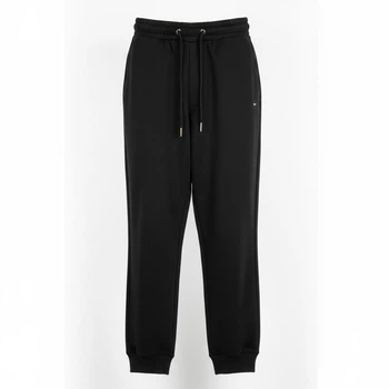 Чоловічі спортивні штани Tommy Hilfiger Essential Sweatpants Slim Fleece, чорні, розмір XL (TH17001.6XL)