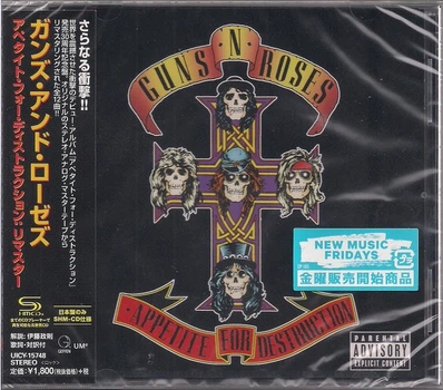 Audio CD диск Guns N' Roses – Appetite For Destruction (Japasese Edition)
