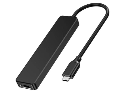 USB-хаб Choetech HUB-M80-BK 5-in-1 Black