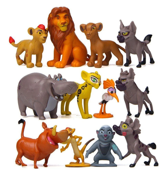 Набор фигурок Король Лев The Lion King игровые детские фигурки 12 шт 4-7см King_12_2