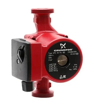 Циркуляционный насос Grundfos UPS 25-60 N 180