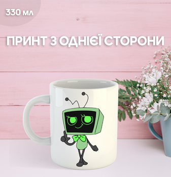 Кружка У Світі Денді Roblox Dandy's World з принтом керамічна чашка 330 мл Uk_573
