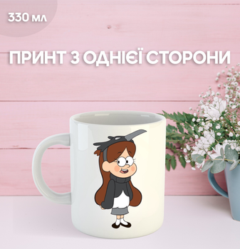 Кружка Гравіті Фолз Gravity Falls з принтом керамічна чашка 330 мл Uk_1149