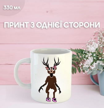 Кружка Роблокс 99 ночей в лесу Roblox 99 nights in the forest с принтом керамическая чашка 330 мл Uk_1345