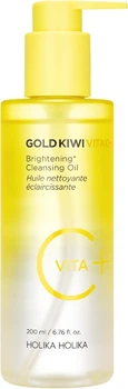 Олія для обличчя Holika Holika Gold Kiwi Vita C Plus Brightening Cleansing очищувальна 200 мл (8806334396787)