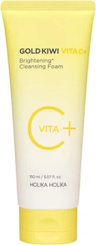 Pianka do mycia twarzy Holika Holika Gold Kiwi Vita C Plus Brightening Cleansing oczyszczajaca 150 ml (8806334396794)