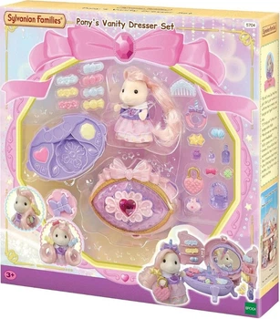 Figurka Epoch Sylvanian Families Pony's Vanity Dresser z akcesoriami (5054131057049)