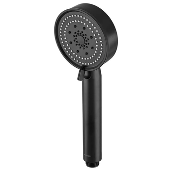 Лійка для душу PLAMIX SH-02 BLACK 5 функцій (Колір чорний) (PM0725)