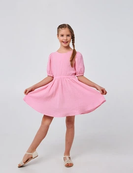Платье для девочки SMIL 120384 Розовый р.128