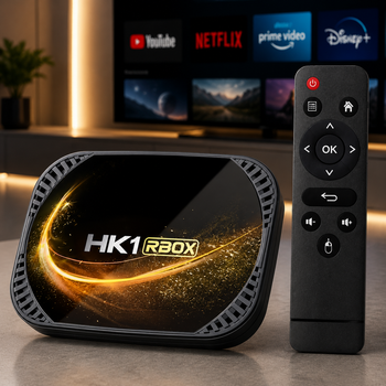 Смарт ТВ приставка Smart TV HK1 RBOX X4s 2/16GB Android 11 Amlogic S905X4 64-bit Quad Core ARM Cortex A55 для телевизора