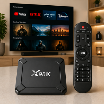 Смарт ТВ приставка Smart TV X98K 2/16GB Android 13 RK3528 2.4/5G V5.1 для телевізора