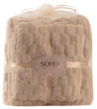 Текстиль банний SOHO Наб. руш. 35*75+70*140см, мікроф. Sote Beige