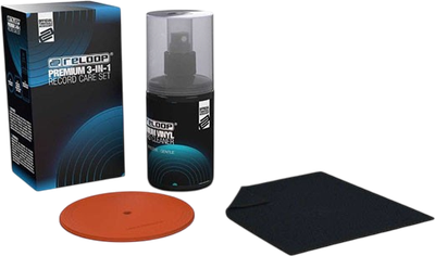 Набір для догляду за вініловими платівками Reloop Premium 3-IN-1 Record Care Set (4043034174435)