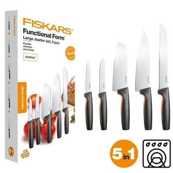 Набір кухонних ножів Fiskars Functional Form ™ 5 шт 1057558