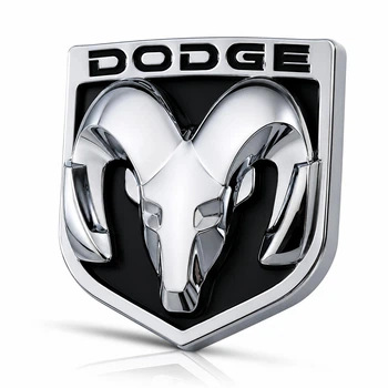 Эмблема Avtoaks для Dodge 80х90 мм.