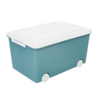 Ящик для дитячих іграшок Multi Tega Baby PW-002-165 бірюзовий