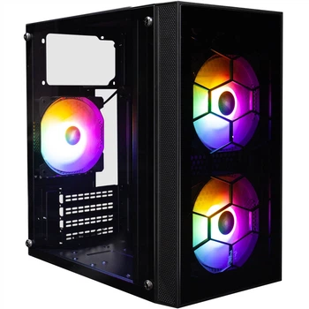 Корпус 1stPlayer X1-3F1 Чорний 600W