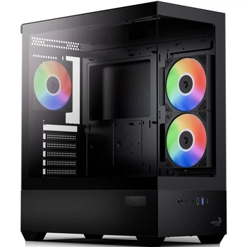 Корпус AeroCool P500D Digi-G-BK-v1 Чорний (ACCM-PN07033.11)