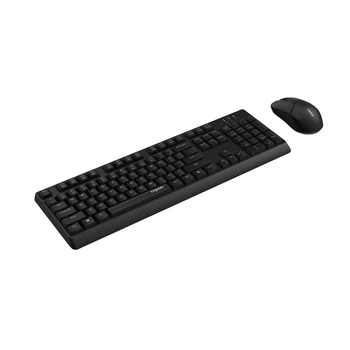Комплект (клавіатура, миша) бездротовий Rapoo X1500 Wireless Чорний