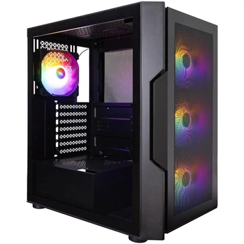 Корпус 1stPlayer T7-P-BK-4F1 Чорний 750W (T7-P-BK-4F1-PS-750FK-EU)