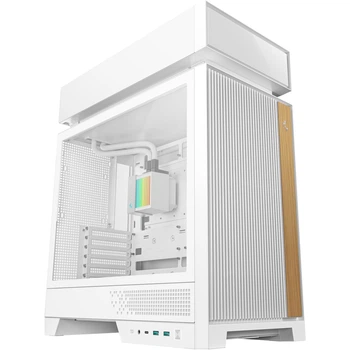 Корпус для ПК DeepCool CL6600 Midi-Tower без БЖ ATX/MicroATX/Mini-ITX 360 мм ARGB White (R-CL6600-WHNNA0-G)