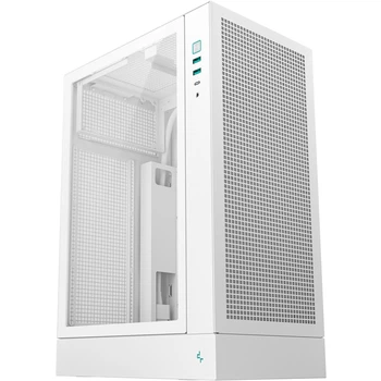 Корпус для ПК DeepCool CH170 Plus Mini-Tower без БП MicroATX/Mini-ITX White (R-CH170-WHNGM0-G)