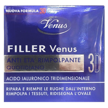 Крем для обличчя антивіковий з ефектом філера VENUS crema viso antirughe filler 3d 50 л.