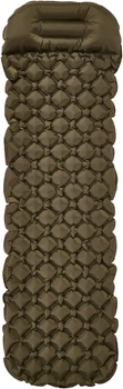 Каремат надувной матрас Skif Outdoor Scout 190x56x5.0 см Olive