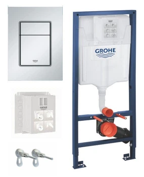 Grohe Rapid SL комплект «3 в 1» для унитаза (кнопка Skate Cosmopolitan S) (39501000)