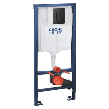 Grohe Solido 3-в-1 комплект для унитаза, высота установки 1,13 м (кнопка Even Black) (38811KF0)