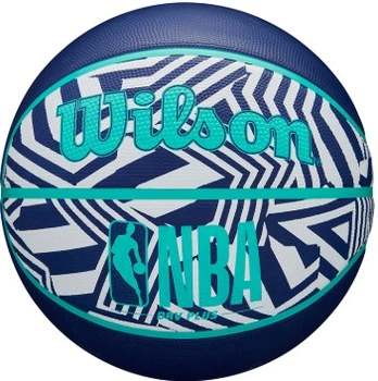 М'яч баскетбольний Wilson NBA DRV PLUS DAZZLE CAMO BSKT INDIGO size 5