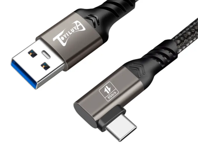 Кабель 3м TOYILUYA AC3 Type-A to Type-C 20W 5Gbps VR Link кабель для Meta Quest 3/3S/2