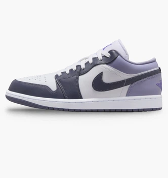 Кросівки Air Jordan 1 Low Violet/White 553558-145 45.5
