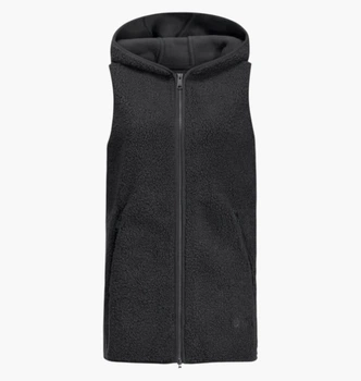 Жилетка Jack Wolfskin High Curl Long Vest Black 1711321-6000 L