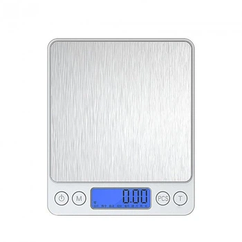 Большие ювелирные весы 0.01 гр до 3000 гр Domotec MS-1729A с LCD-дисплеем Matarix MX-464 на 3 кг
