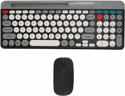 Бездротовий комплект клавіатура та миша ZYG 806 Bluetooth 2.4G з акумулятором і слотом для телефона