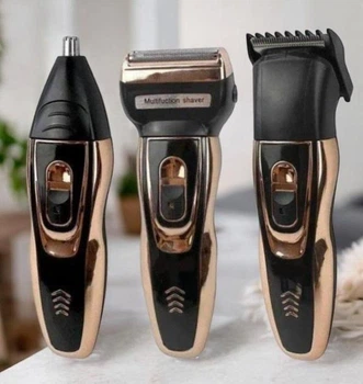 Аккумуляторная мужская электробритва, машинка, триммер Gemei GM-595 Hair Trimmer для бороды и носа