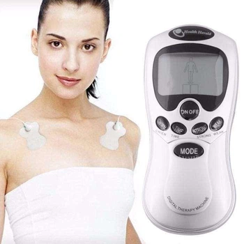 Биоимпульсный массажер Health Herald Echo Massager, электронный EMS массажер для спины, шеи и мышц тела