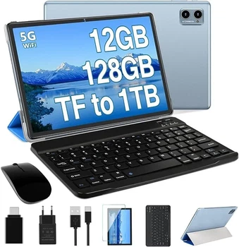 Планшет 10.1" Oangcc A15 6+6/128Gb 8 ядер Android 13 6000mAh Голубой (101974743) - Б/У
