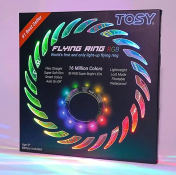 Кільце для фрісбі led TOSY Flying Ring RGB