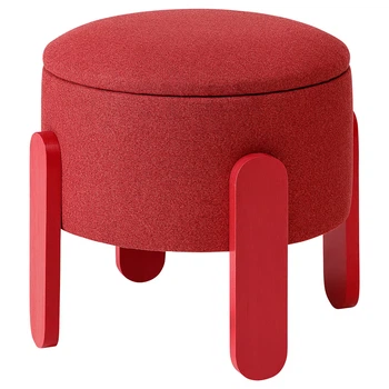 Пуф, з місцем для зберігання червоний IKEA FÖRLUNDA 405.702.44