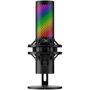 Мікрофон геймінговий HyperX QuadCast 2 S, Omni/Uni/Bi, USB-A, 3м, NGenuity, RGB, чорний