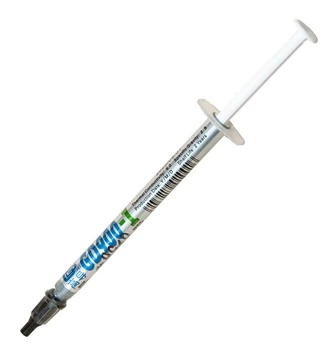 Термопаста для процесорів та відеокарт Thermal Grease GD900-1 1г у шприці з сріблом 6 Вт/мК