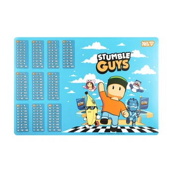 Подкладка для стола с подсказками YES Stumble Guys 492374 29х42 см