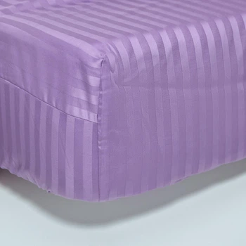 Простирадло на резинці Moon&Star Purple Dream Satin Stripe 120х200х20 см (MS-850007108)